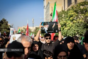 تشیع پیکر شهید مصباح الهدی باقری