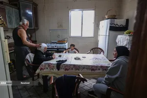 بازگشت مردم مقاوم به جنوب لبنان بعد از اعلام آتش بس 10 روزه