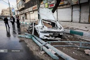 خسارات ناشی از تجاوز هوایی آمریکا و رژیم صهیونیستی به تهران