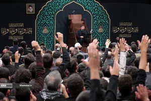 عزاداری ایام شهادت حضرت فاطمةالزهرا(س) با حضور رهبر معظم انقلاب