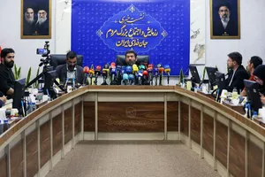 نشست خبری سردار حسن حسن زاده فرمانده سپاه تهران بزرگ
