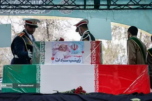 تشییع شهدای &laquo;جنگ رمضان&raquo;