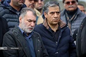 مراسم تشییع پیکر &laquo;رضا رویگری&raquo;