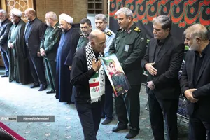 مراسم گرامیداشت سرلشکر شهید مهدی ربانی و سرلشکر شهید غلامرضا محرابی معاونان سابق اطلاعات و عملیات ستاد کل نیروهای مسلح