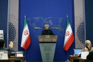 نشست خبری اسماعیل بقایی سخنگوی وزارت امور خارجه