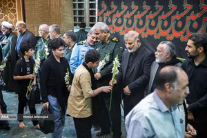 مراسم گرامیداشت سرلشکر شهید مهدی ربانی و سرلشکر شهید غلامرضا محرابی معاونان سابق اطلاعات و عملیات ستاد کل نیروهای مسلح