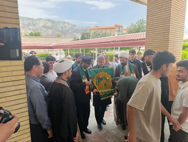 شمیم پرچم رضوی در دانشگاه آزاد اسلامی واحد گچساران + تصاویر