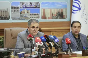 نشست علی نبیان رییس سازمان ملی زمین و مسکن وزارت راه و شهرسازی با اصحاب رسانه