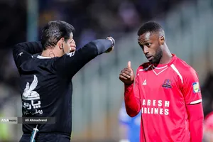 دیدارتیم های  استقلال و نساجی مازندران در هفته بیستم لیگ برتر فوتبال