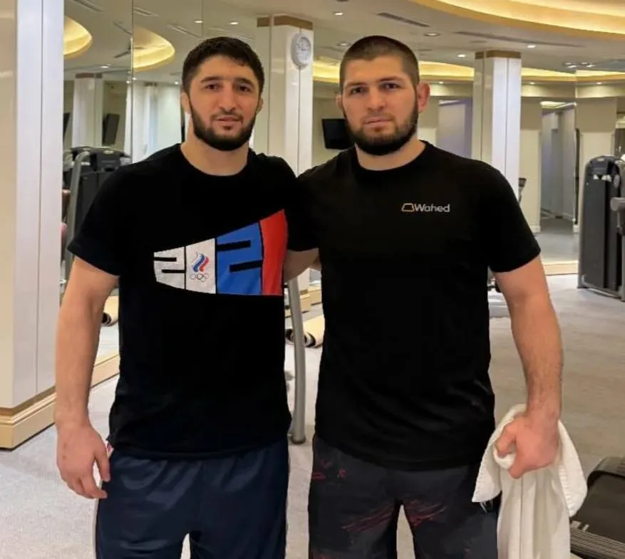 حبیب نورماگمادوف و عبدالرشید سعدالله‌یف