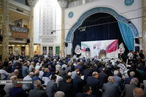 مراسم گرامیداشت شهید علی لاریجانی 