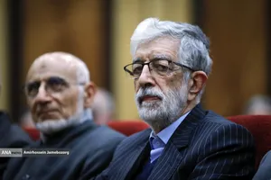 غلامعلی حداد عادل  رئیس فرهنگستان زبان و ادب فارسی