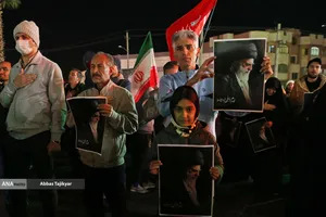 عزاداری شهادت رهبر انقلاب