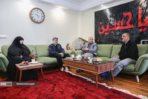 دیدار با خانواده نخبه شهید علی حیدرزاده