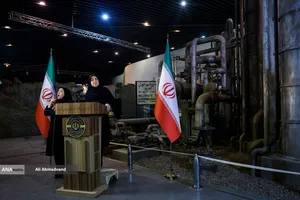 نشست خبری فاطمه مهاجرانی سخنگوی دولت