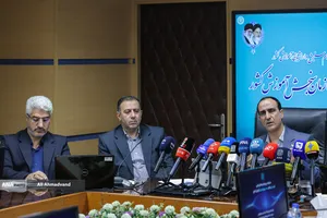 نشست خبری رضا محمدی رئیس سازمان سنجش آموزش کشور