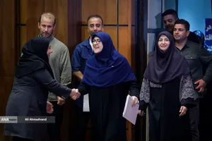 نشست خبری فاطمه مهاجرانی سخنگوی دولت