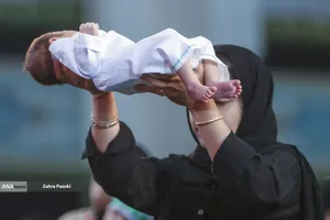 مراسم شیرخوارگان حسینی در مصلی امام خمینی(ره)
