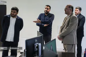 بازدید حسین قرایی مدیرکل روابط عمومی سازمان صداوسیما از خبرگزاری آنا
