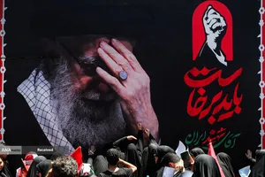 تشییع پیکر مطهر آقای شهید ایران و خانواده ایشان در مشهد