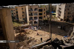 آثار حملات موشکی ایران به مرکز اصلی تحقیقات هسته ای رژیم صهیونیستی(دیمونا)