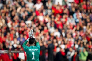 علیرضا بیرانوند دروازه&zwnj;بان تیم فوتبال تراکتور