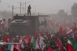 مراسم تشییع پیکر مطهر رهبر شهید انقلاب در قم