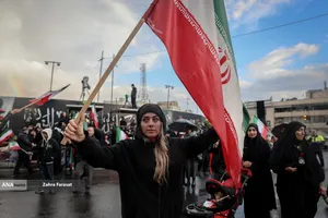 لحظه تحویل سال ۱۴۰۵ - میدان انقلاب