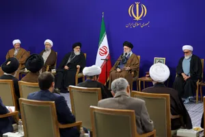 دیدار اعضای ستاد برگزاری کنگره بزرگداشت آیت&zwnj;الله العظمی میلانی با رهبر معظم انقلاب