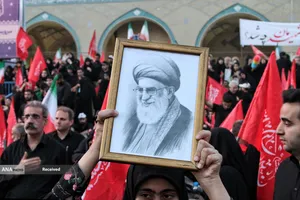 مراسم وداع با رهبر شهید انقلاب
