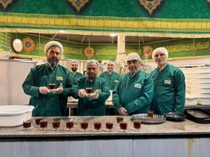 فعالیت خادمیاران و یاوران رضوی منطقه دارالمومنین تهران 
