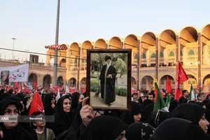 مراسم وداع با رهبر شهید انقلاب
