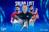 فهرست پیاتزا برای قهرمانی جهان اعلام شد/ معرفی ۲۵ بازیکن ایران به FIVB