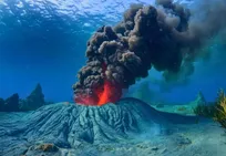 بیش از ۹۰ درصد آتشفشان‌های فعال جهان زیر آب قرار دارند!