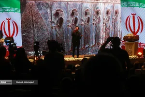 اجرای محمد معتمدی خواننده سنتی در آیین رونمایی از خدمات و محصولات دیجیتال بانک ملی