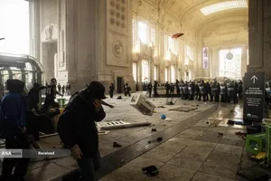 اعتراضات سراسری مردم ایتالیا در حمایت از فلسطین