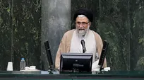 قدردانی خانواده شهید آیت الله خطیب برای حضور و مردم در مراسم تشییع