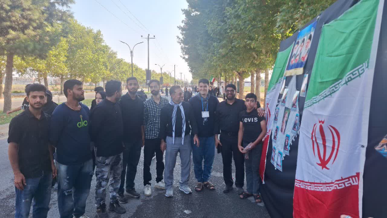 برپایی موکب جاماندگان اربعین دانشگاه آزاد اسلامی گنبدکاووس با حضور مسئولان