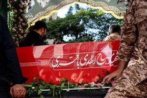 تشیع پیکر شهید مصباح الهدی باقری