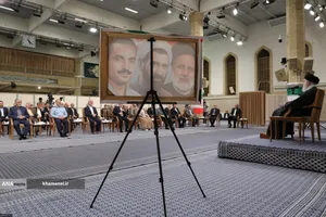 دیدار رئیس&zwnj;جمهور و اعضای هیئت دولت با مقام معظم رهبری