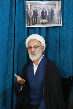 حجت&zwnj;الاسلام مالک خدایاری پدر شهید نخبه علی خدایاری