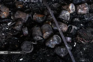 تخریب و آتش سوزی اموال عمومی در تهران