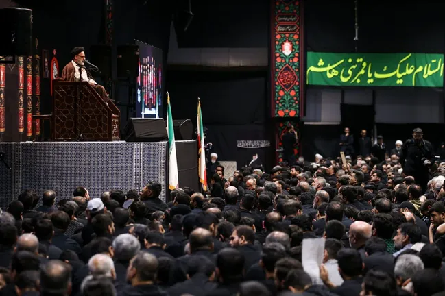 آخرین شب عزاداری در جوار محل شهادت قائد شهید انقلاب اسلامی