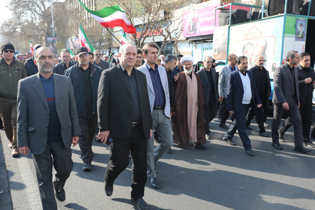تجدید بیعت دانشگاه آزاد استان تهران