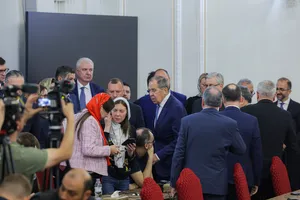 نشست خبری سیدعباس عراقچی وزیر امور خارجه کشورمان و سرگئی لاوروف وزیر امور خارجه روسیه