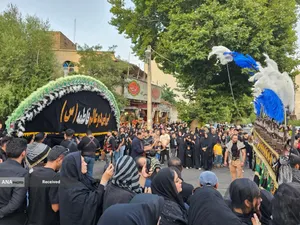 عزاداری حضرت اباعبدالله الحسین(ع) در سمنان