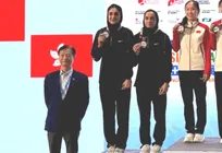 ترامپولین قهرمانی آسیا| نخستین مدال بانوان ژیمناست ایران در اولین حضور رسمی