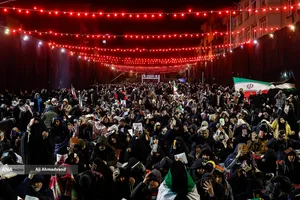 احیای شب بیست و سوم رمضان - میدان انقلاب