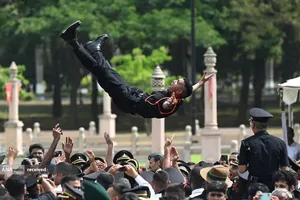 جشن فارغ التحصیلی دانشجویان ارتش هند