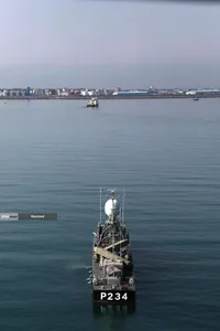 ورود شناور نیروی دریایی روسیه به رزمایش مرکب امداد و نجات دریای خزر ۲۰۲۵